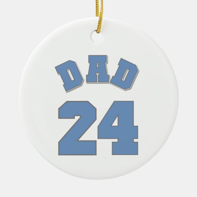 Dad 24 Ornament (Front)