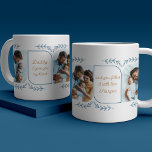 Dad 3 Vertical Photo Loving Words Botanical Coffee Mug<br><div class="desc">Photo mug gift for father - you can say dad, daddy, papa for example, or it's just as easy to personalize for someone else. The photo template displays 3 of your favorite photos in vertical format with rounded corners. Lettered with loving wording in clear, handwritten script, which reads "[name] I...</div>