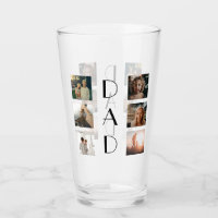 Dad 6 Photo Collage Cute Elegant Father’s Day