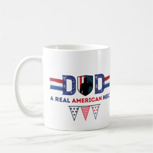 Dad a real American hero Coffee Mug