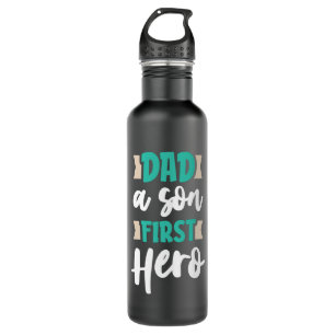 Dad a son First Hero 710 Ml Water Bottle