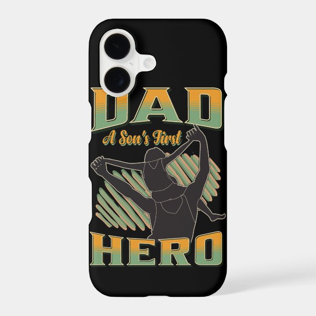 Dad A Son's First Hero (Back)