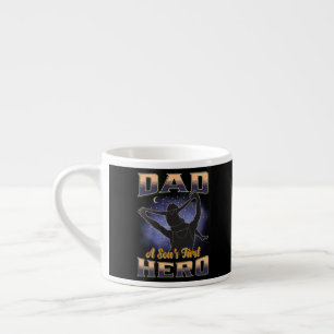 Dad A Son's First Hero Espresso Cup
