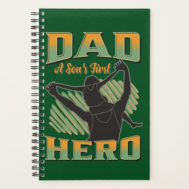 Dad A Son's First Hero Planner (Front)