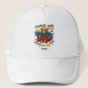 Dad – A Tribute of Strength, Love, & Devotion (3) Trucker Hat