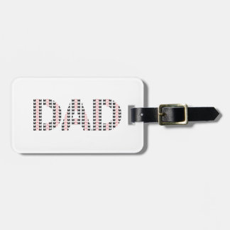 Dad also Mum Luggage Tag