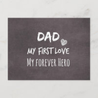 Dad and Daughter Quote: First Love, Forever Hero