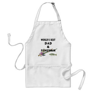 Dad and Fisherman Standard Apron