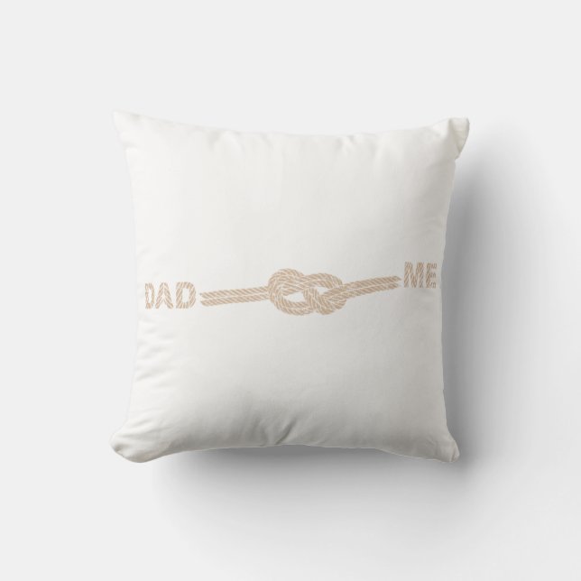Dad and me cushion (Front)