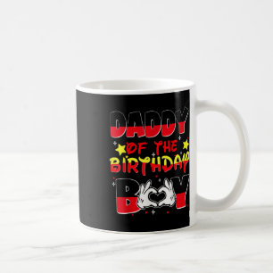 Dad And Mum Daddy Of The Birthday Boy Family Party Coffee Mug