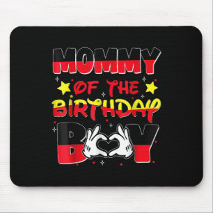 Dad And Mum Mummy Of The Birthday Boy Family Party Mouse Pad