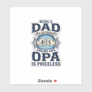 Dad and Opa Vintage Fist Bump Shirt Design_1