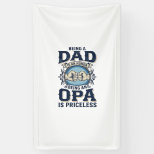 Dad and Opa Vintage Fist Bump Shirt Design_1 Banner