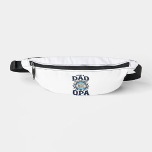 Dad and Opa Vintage Fist Bump Shirt Design_1 Bum Bags
