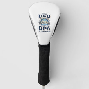 Dad and Opa Vintage Fist Bump Shirt Design_1 Golf Head Cover