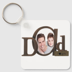 Dad And Son - Dad and Son Photo Frame Key Ring