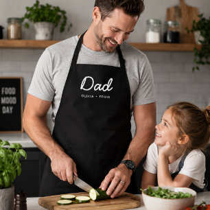 Dad Apron   Personalised Cooking Gift Father's Day