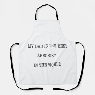 Dad Arborist chainsaw birtday gift cup Apron
