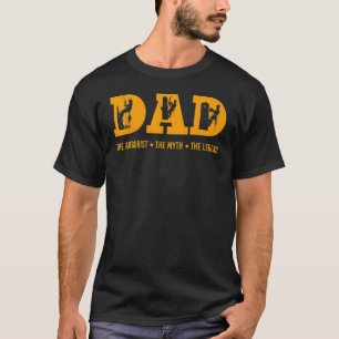 Dad Arborist Myth Legend  Fathers Day T-Shirt