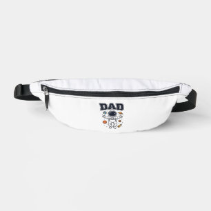 Dad Astronaut Space Vector Shirt Design_1 Bum Bags
