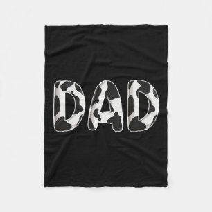 Dad Birthday Family Matching Fathers Day Boy Girl Fleece Blanket