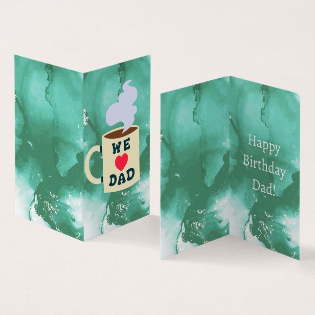Dad Birthday from Twins (Inside and Outside)