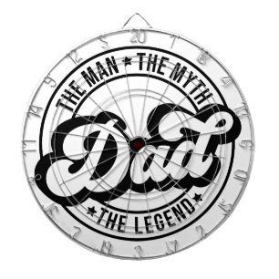 Dad birthday gift Fathers Day & Christmas Present Dartboard