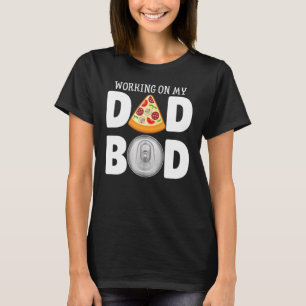 Dad Bod For Men Father Figure Fathers Day 5 T-Shirt