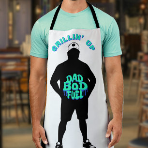Dad Bod Fuel Funny Grilling Apron