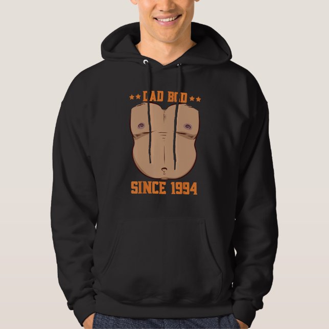 Dad Bod Since 1994 Father s Day Beer Belly Hoodie (Front)