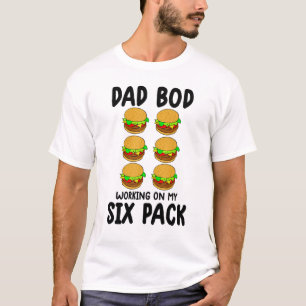 Dad Bod Working On My Six Pack Gym For Men 1 T-Shirt