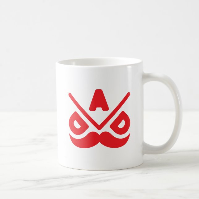 DAD - Bold Minimalism Coffee Mug (Right)
