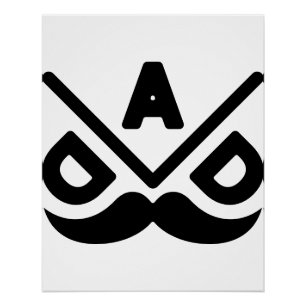 DAD: Bold Minimalism Poster