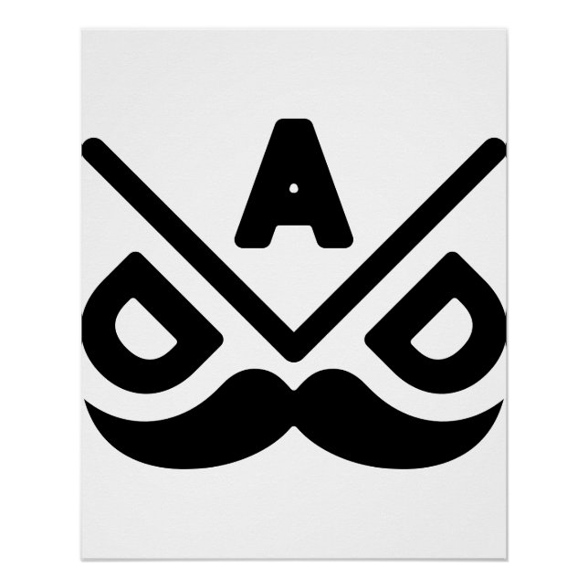 DAD: Bold Minimalism Poster (Front)