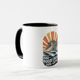 Dad Booze Cruise 2026 Family Matching Cruising  Mug