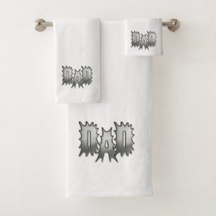 Dad Bursting Bath Towel Set
