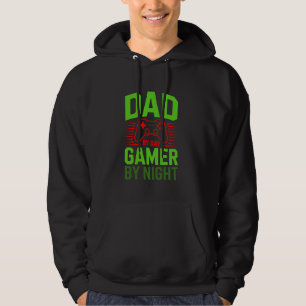Dad By Day Gamer By Night Hoodie