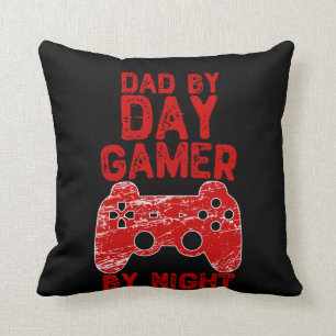 Dad By Day Gamer By Night - Video Games Cushion