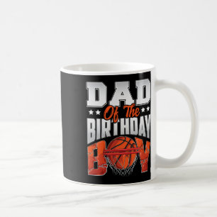Dad Bysketbyll Birthday Boy Family Byller B-day Pa Coffee Mug