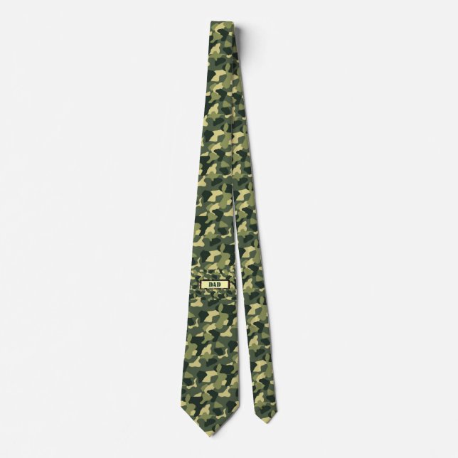Dad Camo Tie (Front)