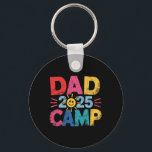 Dad Camp 2025 Family Vacation Summer Camping Crew  Key Ring<br><div class="desc">Dad Camp 2025 Family Vacation Summer Camping Crew Kids</div>