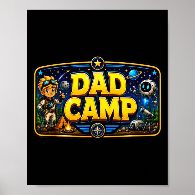 Dad camp  poster (Front)