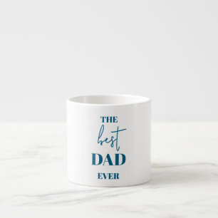 Dad & Child Photo – Heart Frame Best Dad Ever Espresso Cup