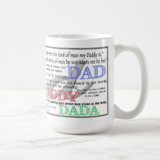 Dad Coffee Mug with Quotes