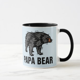 DAD COFFEE MUGS, PAPA BEAR MUG
