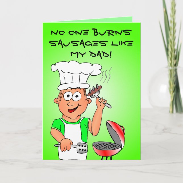 Dad Cook Card (Front)