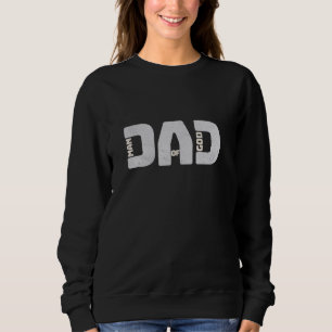 Dad Cool Christian Biblical Man God New Dad Reveal Sweatshirt
