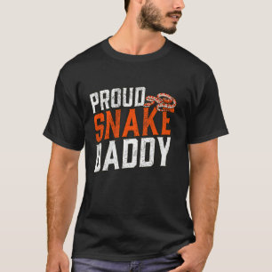 Dad Corn Snake Owner I Father Corn Snake Daddy Lon T-Shirt