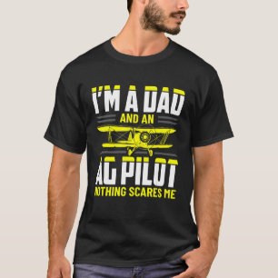 Dad Crop Duster AG Pilot Aerial Application Appare T-Shirt