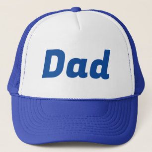 Dad CUSTOMIZABLE Green & White Trucker Hat